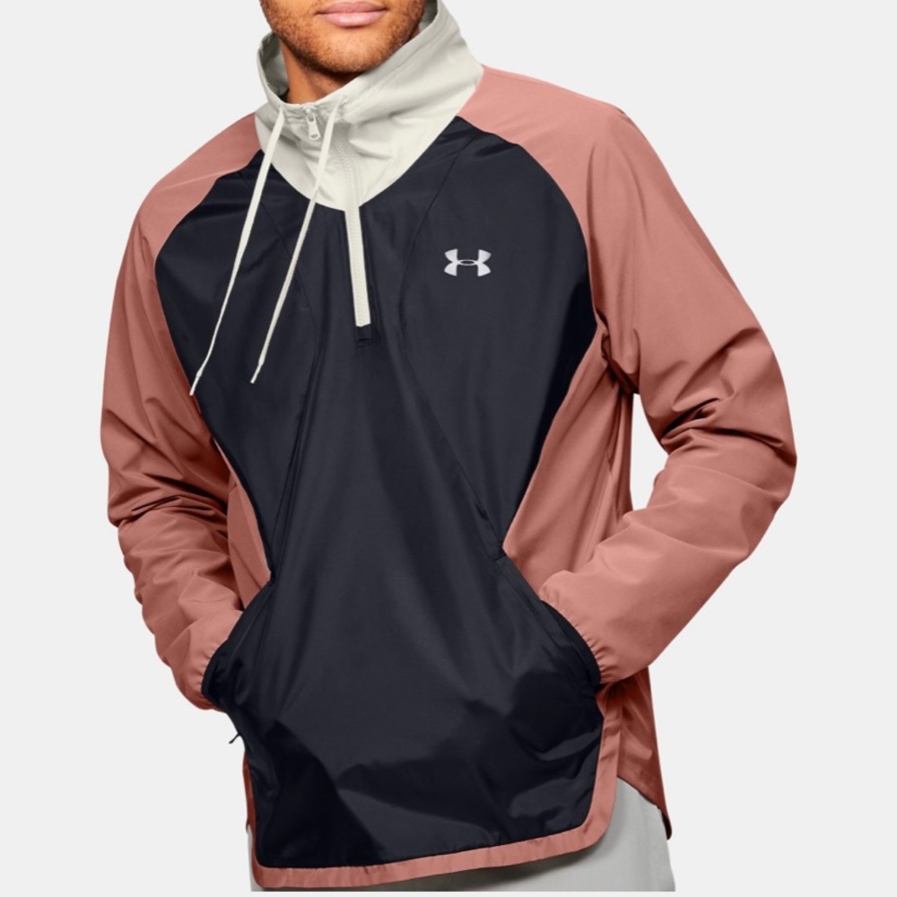 Men’s UA Woven 1/2 Zip Jacket